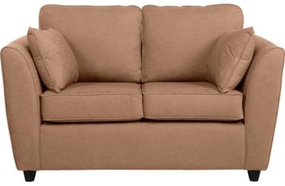 HOME Eleanor Regular Fabric Sofa - Mink